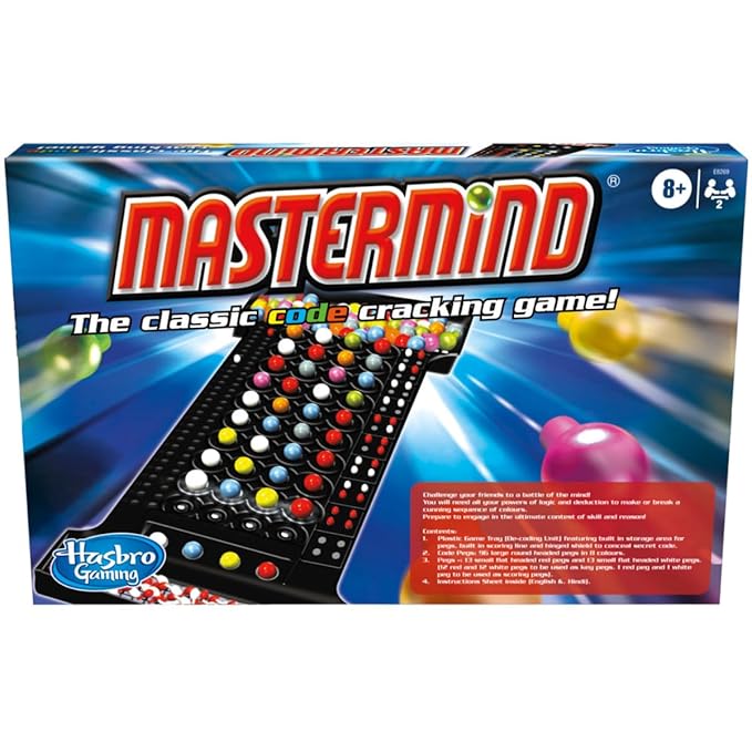 Hasbro Gaming Mastermind The Classic Code Cracking Game