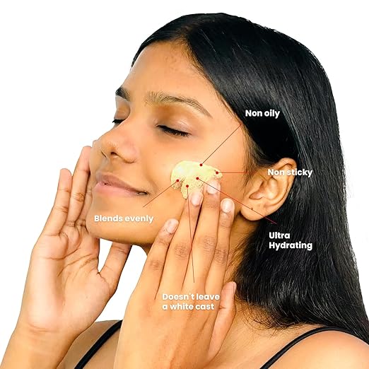 The Skin Story Moringa Sunscreen SPF 50 Broad Spectrum UVA & UVB Protection - 100 gms