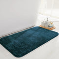 Luxe Home International Microfibre Rectangular Home Bath Mat Super Soft Anti Skid Newman Mats For Bathroom  Colour Teal