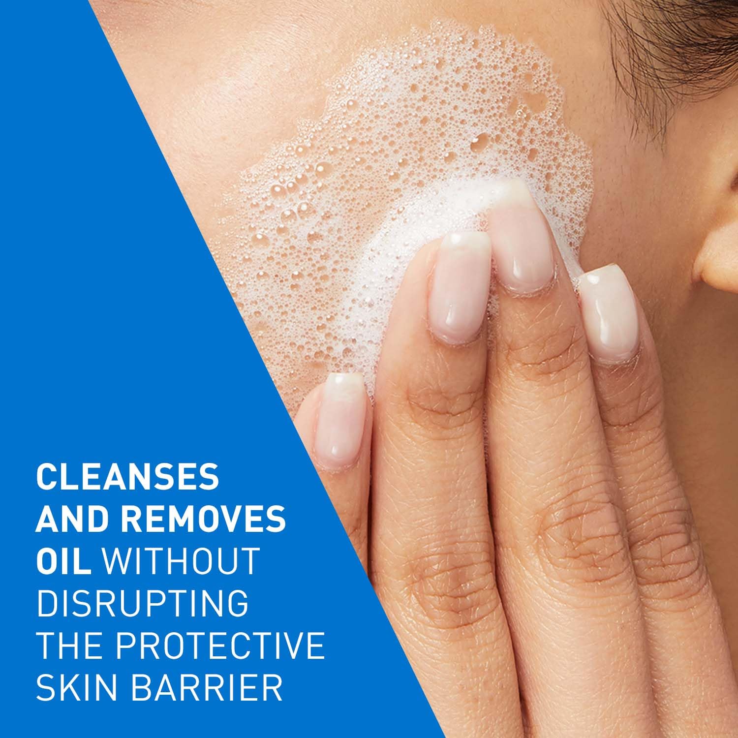 CeraVe Foaming Cleanser For Normal To Oily Skin (88ml) - Dermatologist-Developed Facewash | Non-Comedogenic And Fragrance-Free Cleansers For Acne-Prone Skin