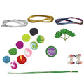 Asian Hobby Crafts Stocking Flower Making Kit | Medium