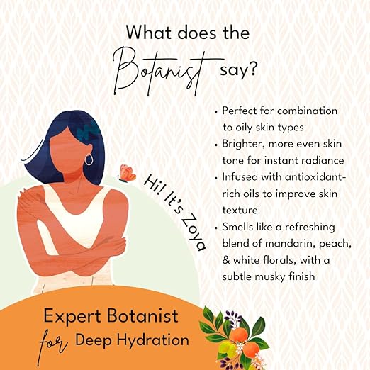 Boho Botanist Mandarin,Kakadu Plum & Rosemary Body Lotion - 350 ml