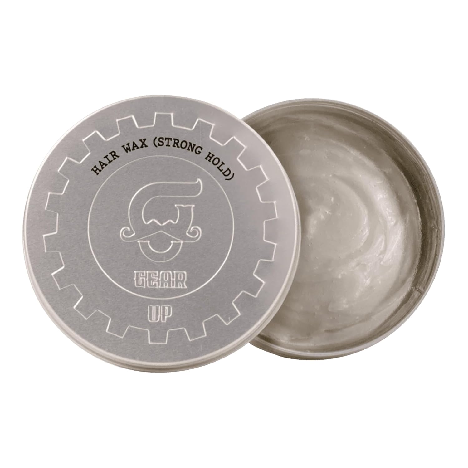 Beauty Garage Gear Up Strong Hold Gel Hair Wax Shine Finish | Long-Lasting Style, 100g