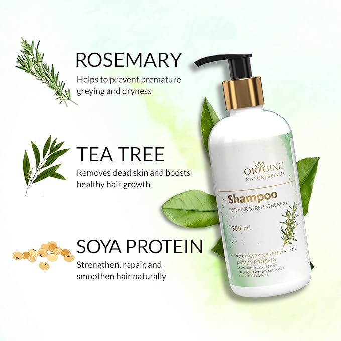 Origine Naturespired Shampoo For Hair Strengthening - 300 ml