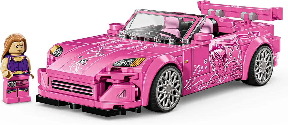 Lego Speed Champions 2 Fast 2 Furious Honda S2000 Car Toy 77241 Building Blocks Toys for 9+ Gift for Boys and Girls