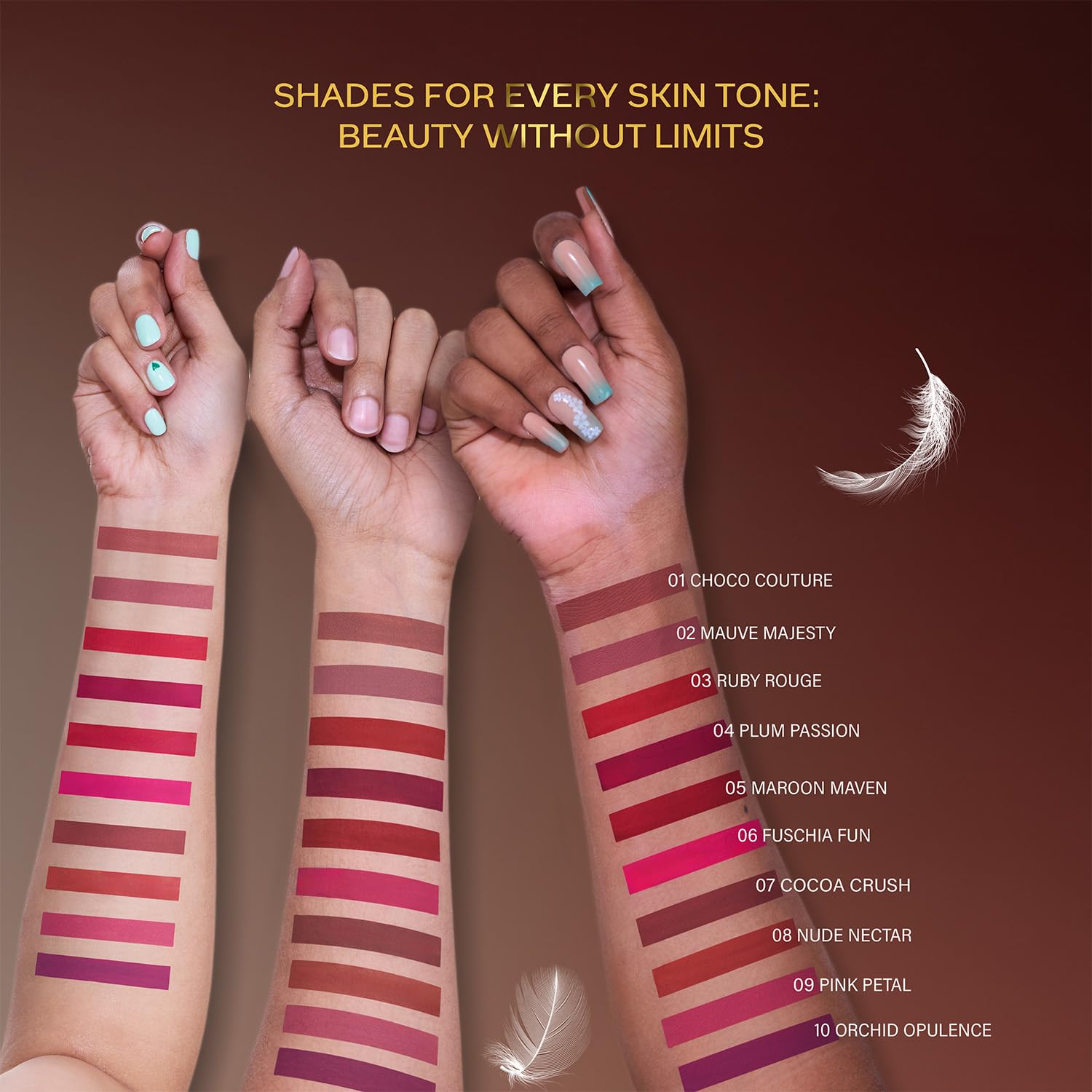 FACES CANADA Comfy Matte Wow Liquid Lipstick - Cocoa Crush 07 (Brown) 3.8ml | One Swipe Application | Highly Pigmented | Comfortable Wear | Glides Smoothly | Long Lasting | Transferproof