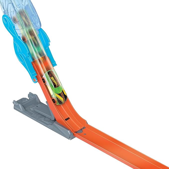 Hot Wheels Track Set Blue Deluxe Track Builder
