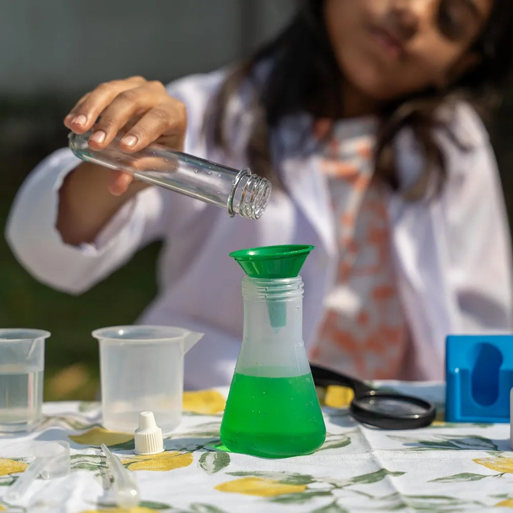Nesta Toys Junior Chemistry Lab Kit for Kids Stem Science Experiment Kit for Ages 4–8 Years Fun Science Activities for Boys & Girls Educational Learning