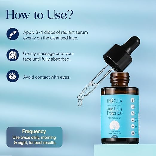 Uniqura Age Defy Essence Ceramide Barrier Booster Non-Sticky Serum - 30 ml