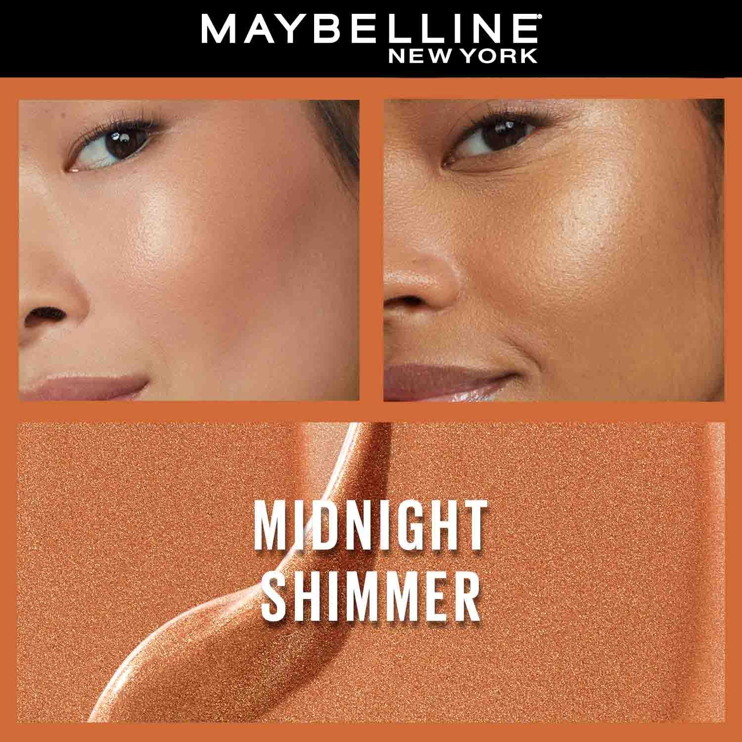 Maybelline New York Sunkisser Highlighter + Blush, 09 Midnight Shimmer | 4.7 g
