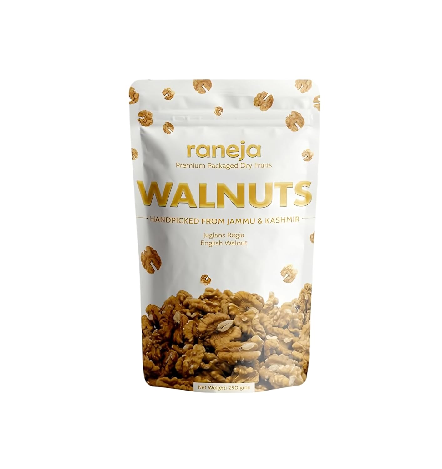 Raneja 100% Large Size Kashmiri Walnut Kernels 250g | Premium Walnuts/Akhrot Without Shell, Dry Fruits, Rich in Proteins & Antioxidants, With omega-3 fatty acids