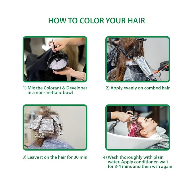 Nisha Professional Hair Color Developer 30 Volume 9% - 500 Ml