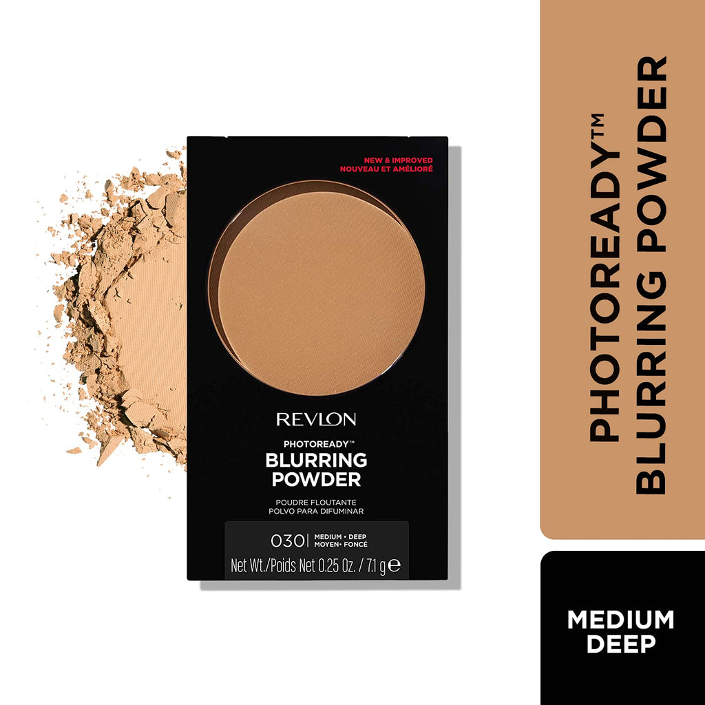 REVLON Photoready Blurring Matte All Skin Powder - Medium/Deep, (1S10448A04979403),Brown
