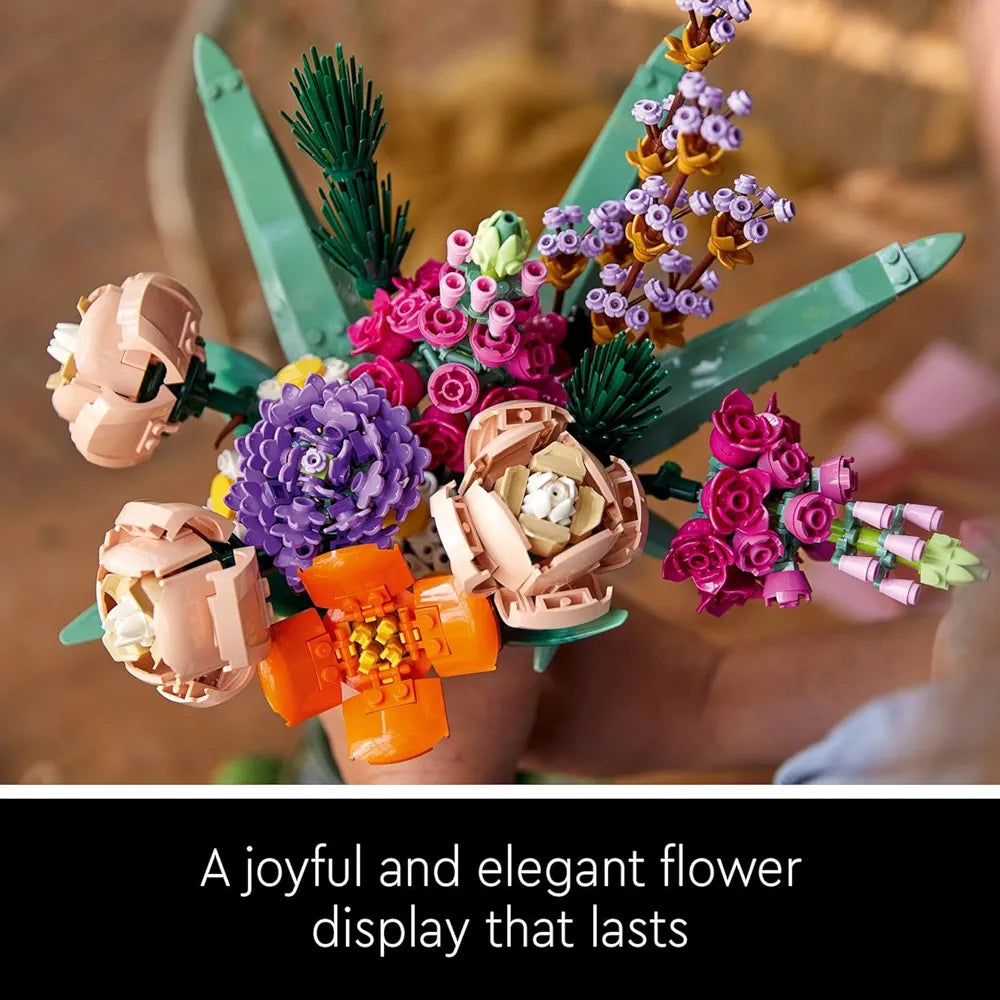 Lego Flower Bouquet 10280 Building Kit A Unique Flower Bouquet Gift and Creative Project for Adults