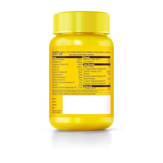 Supradyn Daily India's No.1 Multivitamin - 90 tablets