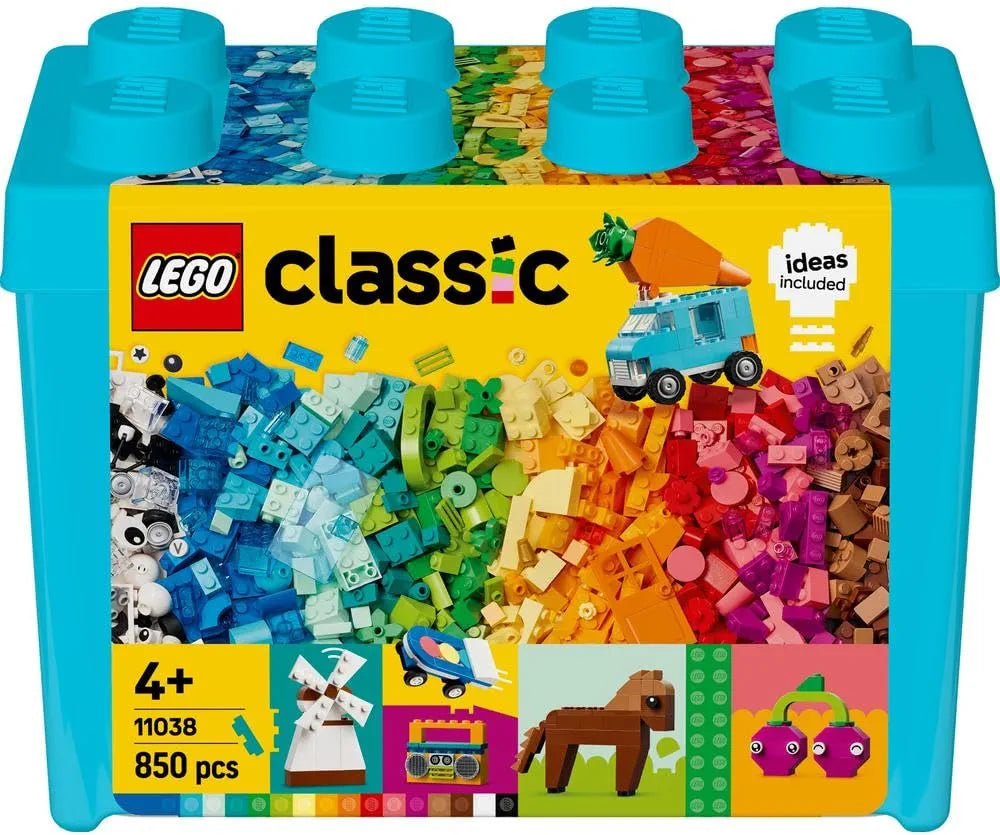 Lego Classic Vibrant Creative Brick Box Building Blocks Toy Set 11038 Building Block Toys for Kids, ‎850 Pcs