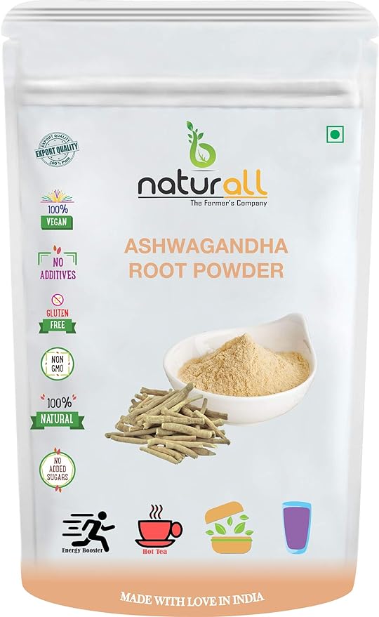 B Naturall Ashwagandha Root Powder - 200 gms