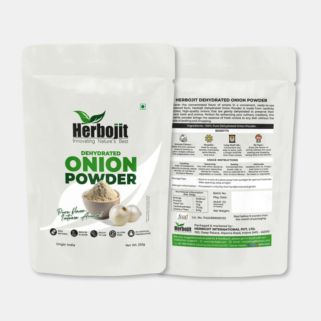 Herbojit Dehydrated Onion Powder - 250 Gms