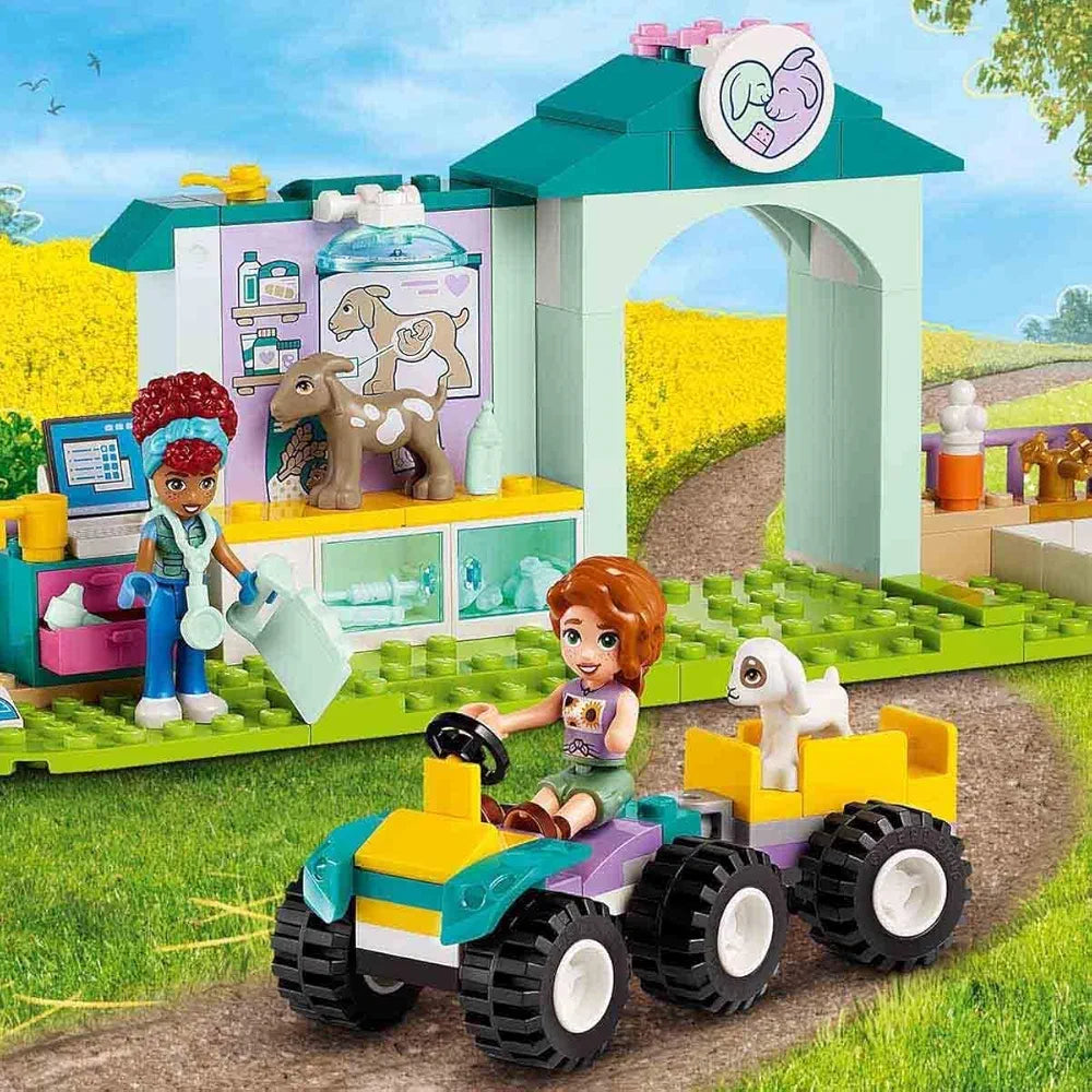 Lego Friends Farm Animal Vet Clinic Toy Veterinary Care Role Play 42632