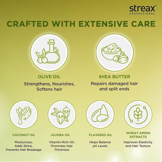 Streax Professional Spa Nourishment Hair Masque For Women - 200 gms