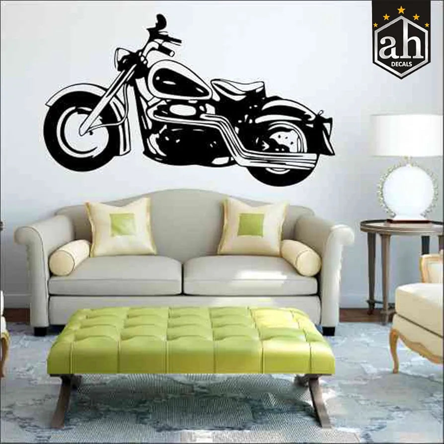 AH Decals Vinyl Bike Wall Stickers for Home Bike_01