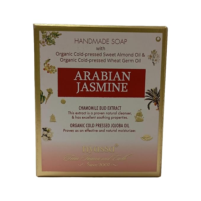 Nyassa Premium Arabian Jasmine Handmade Soap - 150 Gms