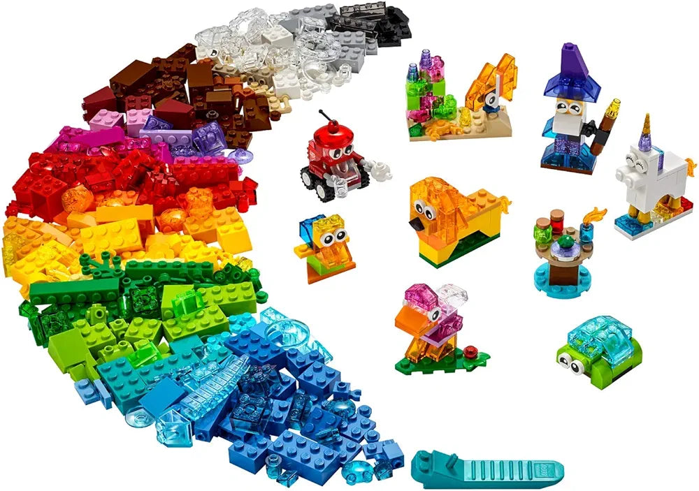 Lego Classic Creative Transparent Bricks 11013 Building Kit with Transparent Bricks; Inspires Imaginative Play