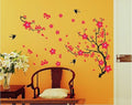 Decals Design Branch with Flowers Wall Sticker