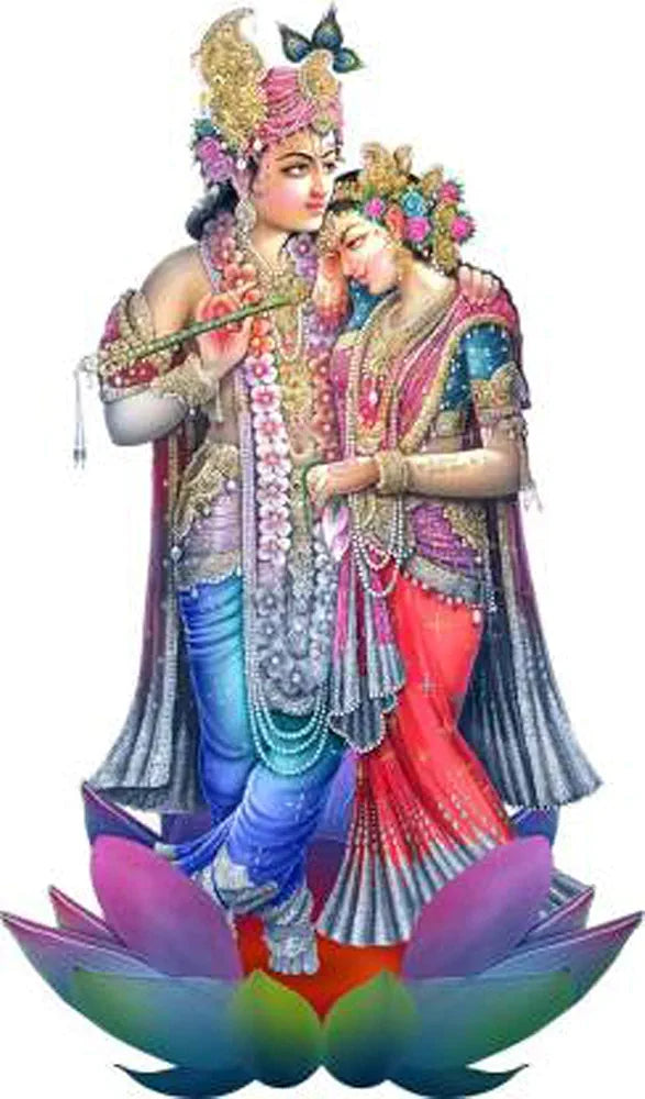 Rangoli White Glossy Vinyl Wall Sticker Premium Self-Adhesive Waterproof Parent-13 Design-3