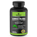 GREENDORSE Organic Ginkgo Biloba Pure Extract 120 mg | Standardized to 24% Flavone Glycosides & 6% Terpene Lactones | Cognitive Support, Circulation Booster & Antioxidant - 60 Veg Capsules
