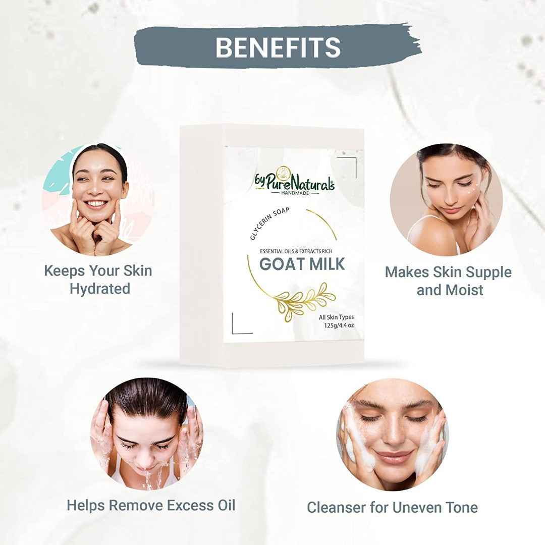 byPureNaturals Goat Milk Soap