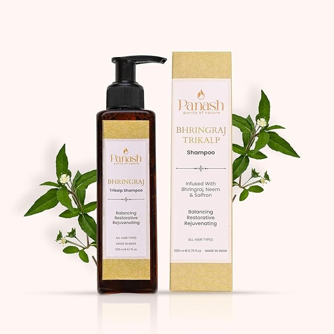 Panash Wellness Bhringraj Ayurvedic Shampoo - 200 ml