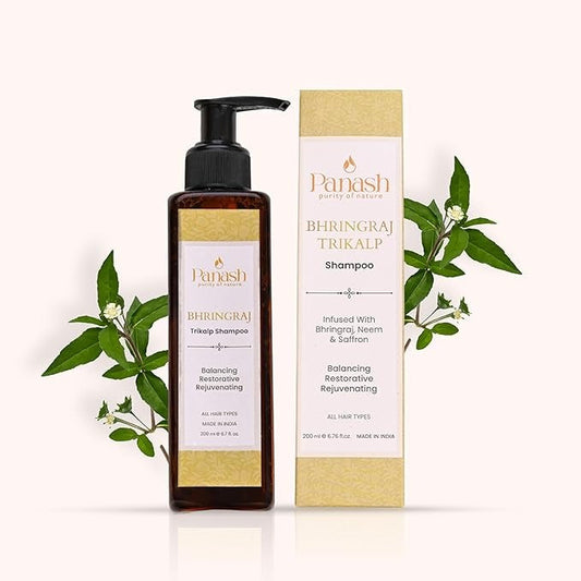 Panash Wellness Bhringraj Ayurvedic Shampoo - 200 ml