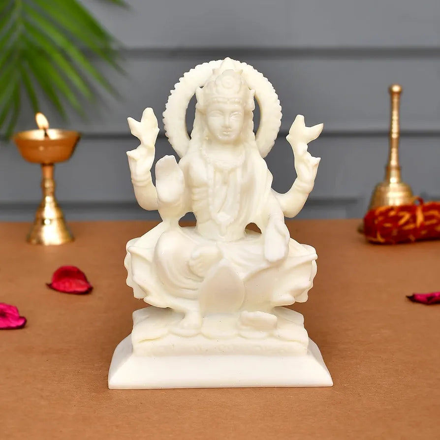 CraftVatika Goddess Lakshmi Laxmi Idol Murti Statue Showpiece