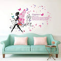 Decal O Decal Vinyl Motivational Quotes Wall Stickers Happiness is Like a Butterfly Quotes Happiness is Like a Butterfly Quotes