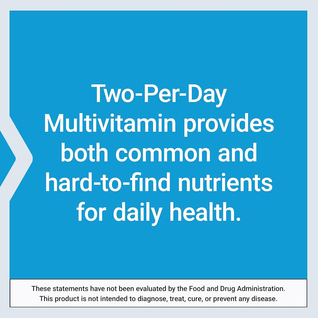 Life Extension Two-Per-Day Multivitamin, Vitamins B, C, D, zinc, Packed with Over 25 Vitamins, Minerals & extracts, Two-Month Supply, Non-GMO, Gluten-Free, 120 Capsules