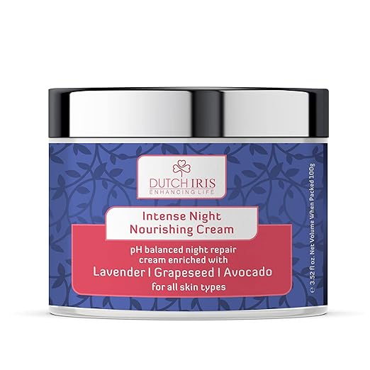 Dutch Iris Intense Night Nourishing Cream - 100 Gms