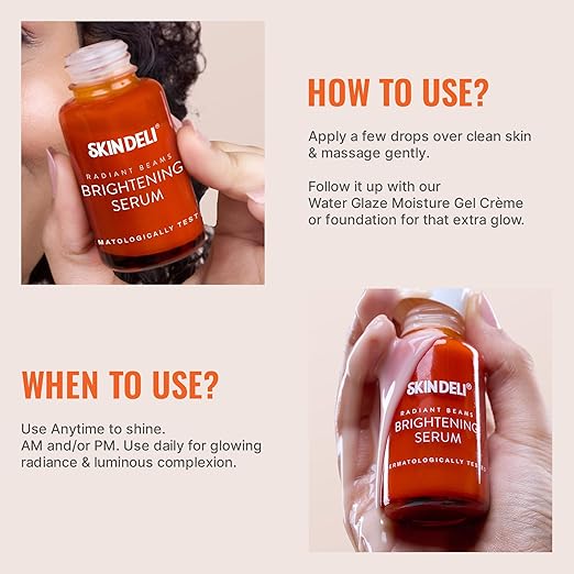 Skin Deli Radiant Beams Face Brightening Serum - 30 ml Each (Pack of 2)