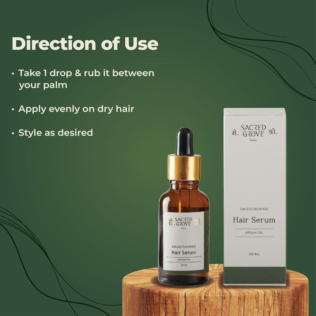 Sacred Grove Smoothening Hair Serum - 30 ml