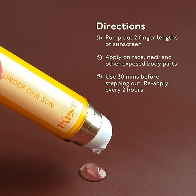 Asaya Matte Sunscreen SPF 50+ PA+++ Ceramides & Vitamin C