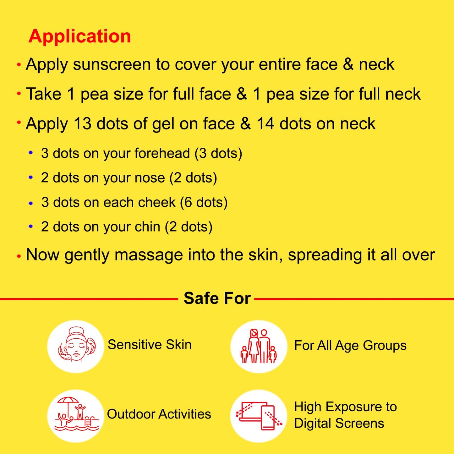 Regaliz Sunscreen Solasafe Sportz (Zero Chemical) - 50 ml
