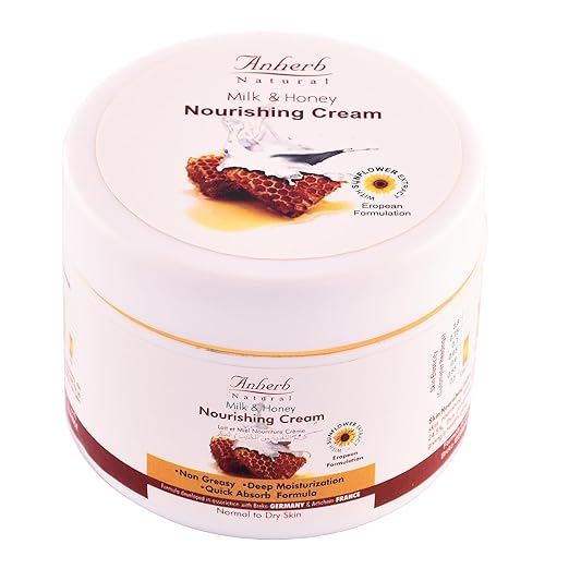 Anherb Milk and Honey Nourishing Cream - 40 gms