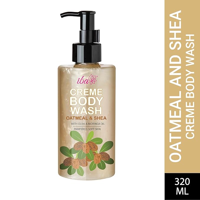 Iba Oatmeal & Shea Creme Body Wash - 320 Ml