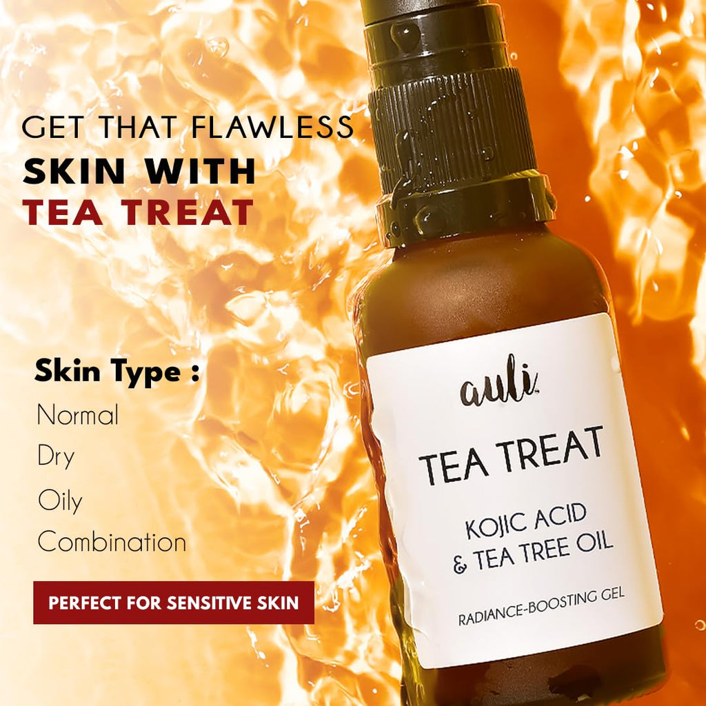 Auli Tea Treat Radiance Boosting Gel - 30 ml