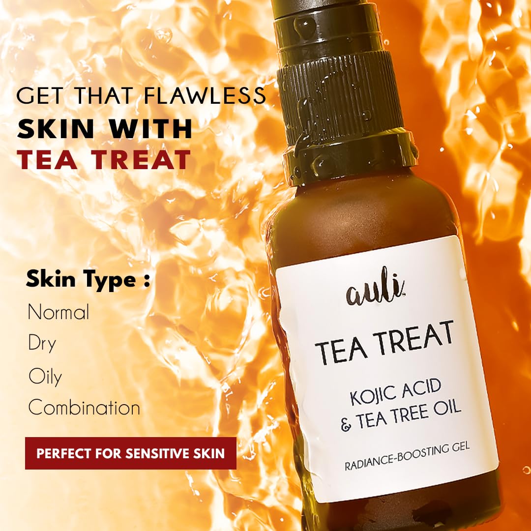 Auli Tea Treat Radiance Boosting Gel - 30 ml