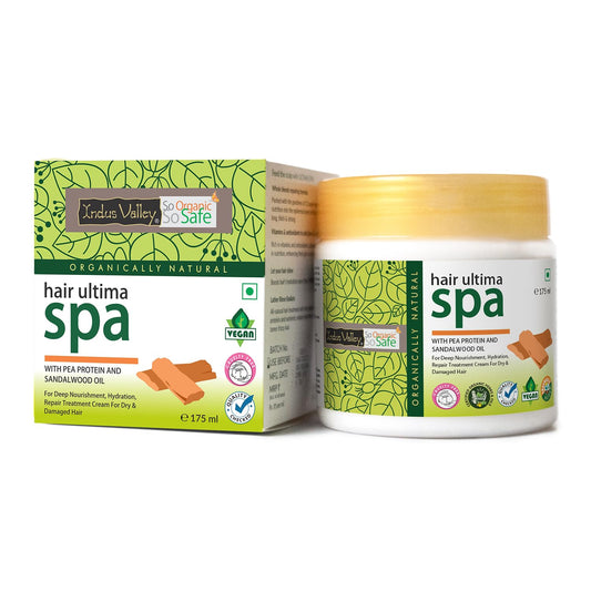 INDUS VALLEY 100% organic Deep Nourishing Hair Spa (ultima spa 175ml)