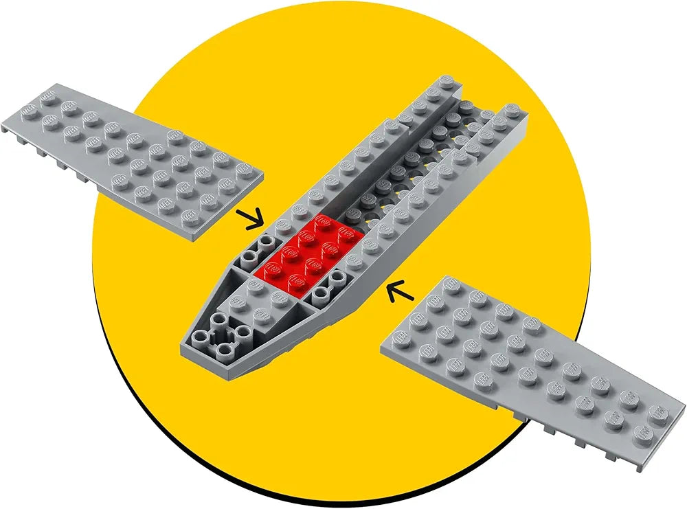 Lego Star Wars Mando and Grogu’s N-1 Starfighter Building Toy 75410 Building Blocks Toys for 4+ Gift for Boys and Girls