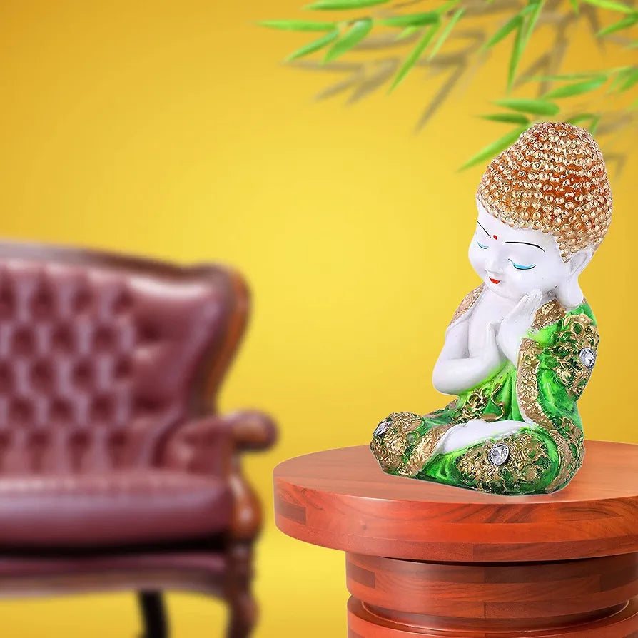 Mariner's Creation Buddha Statues Baby Buddha showpiece size-11X11X20cm