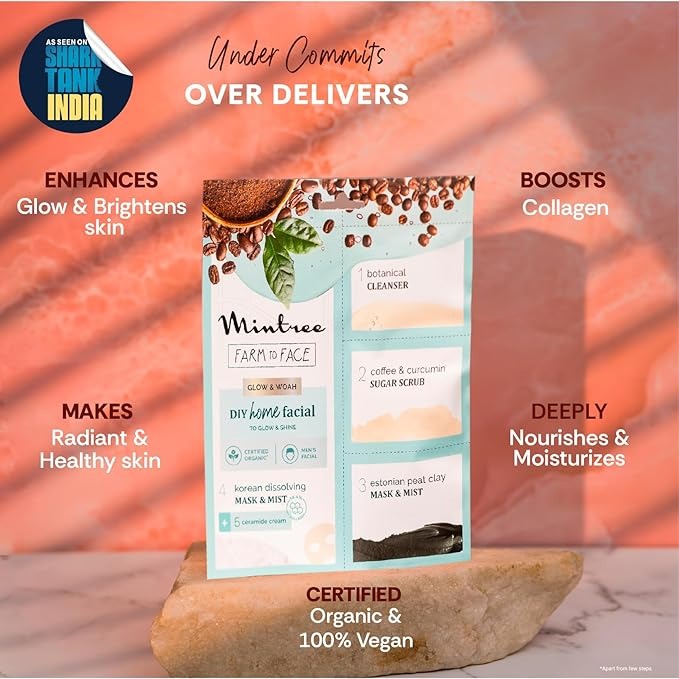 Mintree Organic Coffee at Home Facial Kit
