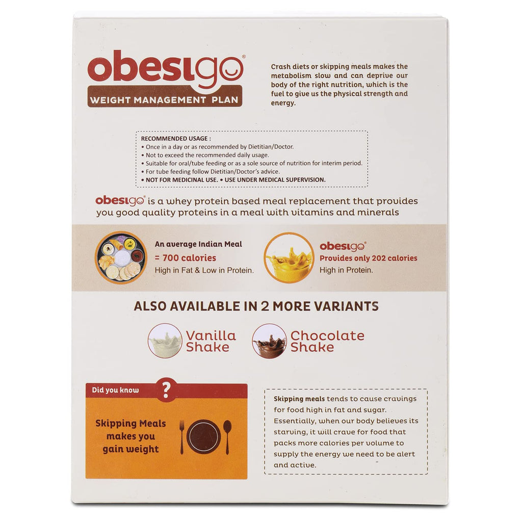 Obesigo BLCD Weight Management Plan - 350 gms